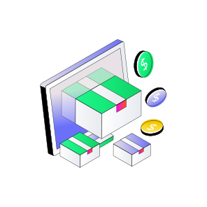 Online Parcel, Online Package, Online Delivery, Online Parcel Order, Logistic Delivery icon