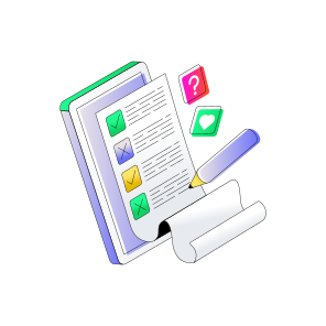 Online Survey, Digital Survey, Feedback Form, Questionnaire, Feedback Writing icon