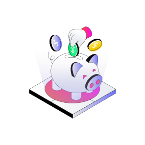 Piggy Bank, Money Bank, Dollar Bank, Cash Accumulation, Money Saving icon