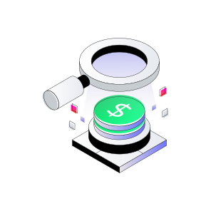Search Dollar, Search Money, Financial Research, Dollar Analysis, Search Dollar icon