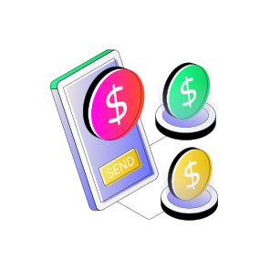 Send Mobile Money, Mobile Investment, Online Money, Online Cash, Online Economy icon