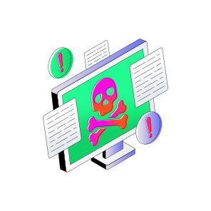 System Dangerous, System Hacking, Cybercrime, Cyber Attack, Computer Dangerous icon