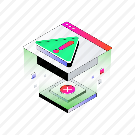 Website Error, Web Alert, Web Caution, Web Warning, Page Error preview