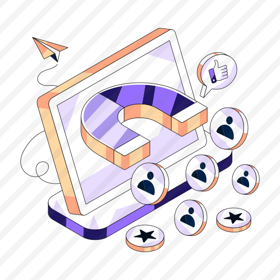 Attract Users, Social Media Attraction, Appeal Users, Appeal Consumers, Attract Persons preview