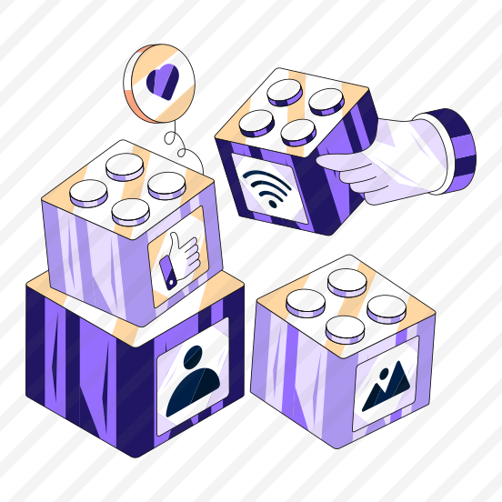 Building Blocks, Brick Blocks, Lego, Interlocking Blocks Toy preview