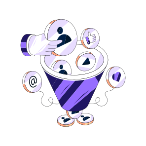 Funnel, Filter, User Filtration, User Conversion, Data Extraction icon