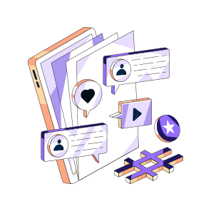 Mobile Chat, Mobile Message, Mobile Communication, Mobile Conversation, Mobile Text icon