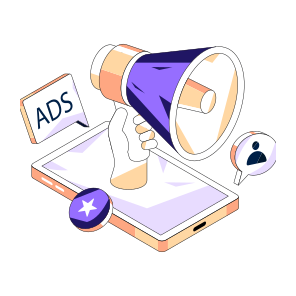 Mobile Marketing, Mobile Publicity, Mobile Campaign, Online Marketing, Digital Marketing icon