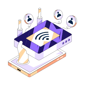 Wifi Router, Modem, Internet Device, Wireless Network, Broadband Connection, icon