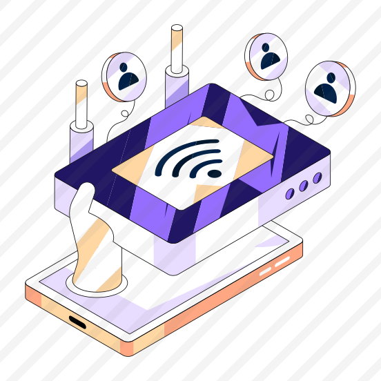 Wifi Router, Modem, Internet Device, Wireless Network, Broadband Connection, preview