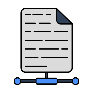 Network File, Share File, Document, Doc, Archive icon