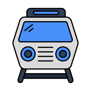 Train, Tram, Fast Train, Railway, Transport, icon