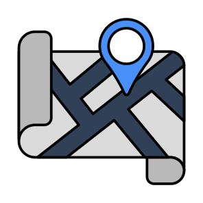 Icon, Map, Location, Direction, Gps, Navigation, icon