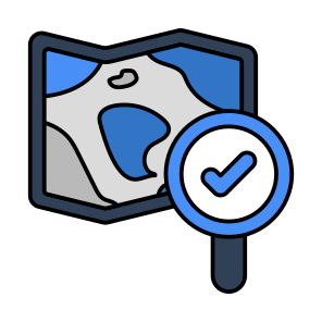 Search Map, Location, Direction, Gps, Explore Map, icon
