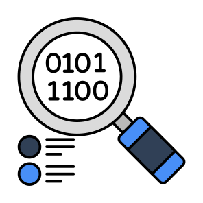 Search Binary Data, Find Binary Code, Search Binary Code, Binary Data Analysis, Binary Data Exploration icon