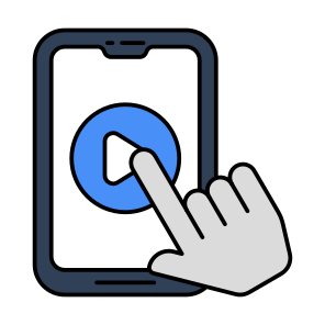 Online Video, Video Streaming, Play Video, Mobile Videos, Media icon