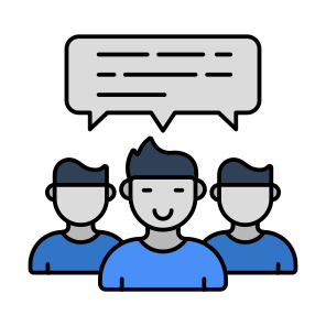 Team Chat, Communication, Conversation, Message, Text, icon