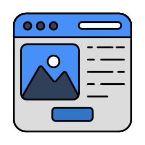 Web Landscape, Web Picture, Web Gallery, Web Photos, Landscape Website, icon