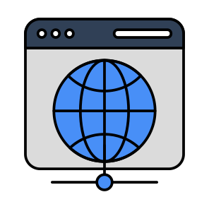 Www, World Wide Web, Search Box, Web Browser, Web Network ,icon icon