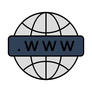 Www, World Wide Web, Search Box, Web Browsers, Web Network icon