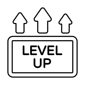 Mobile Game, Game Level Up, Phone Game, Video Game, Online Game icon