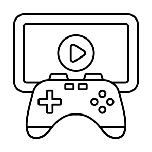 Mobile Video Game, Android Game, Phone Game, Video Game, Online Game icon