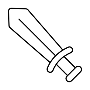 Sword, Gladiator, Dagger, Sword Weapon, Military Sword icon