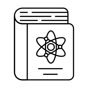 Science Book, Booklet, Handbook, Guidebook, Textbook icon