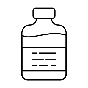 Syrup, Liquid Medicine, Medicine Bottle, Medicine Jar, Medical Treatment icon