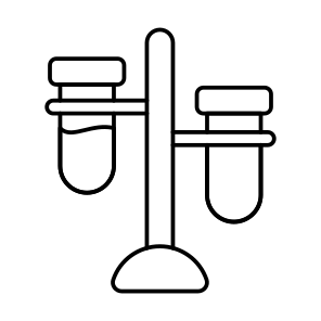 Test Tubes, Sample Tubes, Chemistry, Experiment, Chemical Tool icon