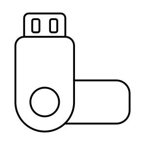 Usb, Pendrive, Universal Serial Bus, Flash Drive, Hardware, icon