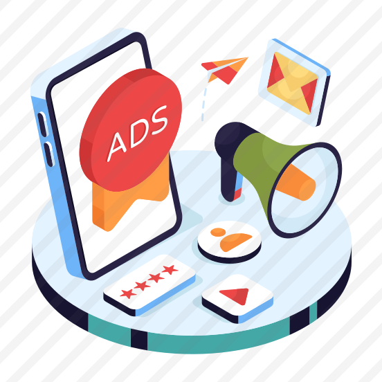 Ad Badge, Ad Label, Ad Emblem, Advertising Badge, Advertising Label preview