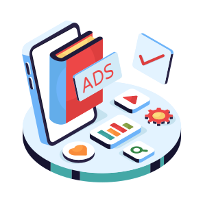 Ad Book, Booklet, Handbook, Guidebook, Textbook icon