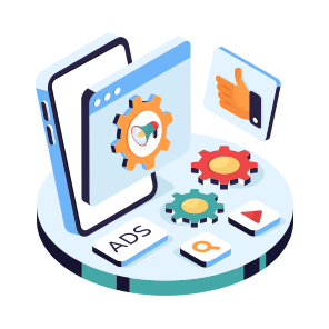 Ad Setting, Ad Management, Ad Development, Ad Configuration, Ad Config, icon