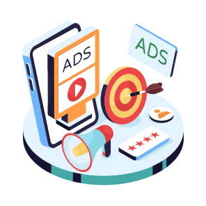 Ad Target, Ad Goal, Focus Ad, Advertising Target, Advertisement icon