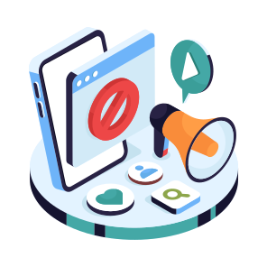 Ban Website, Ban Webpage, Forbidden Website, Forbidden Webpage, Prohibited Website icon