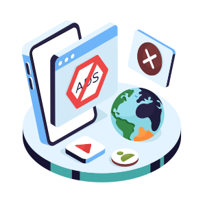 No Ad, No Advertising, Ban Ad, Ban Advertising, Forbidden Ad icon