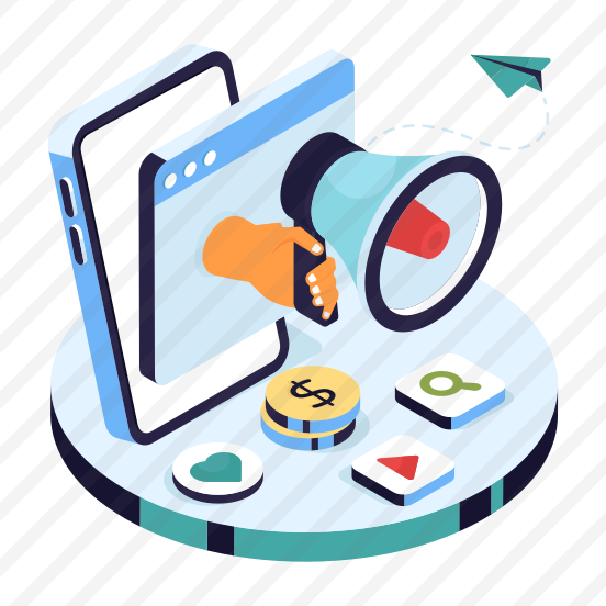 Online Announcement, Web Marketing, Digital Marketing, Online Campaign, Marketing Website preview