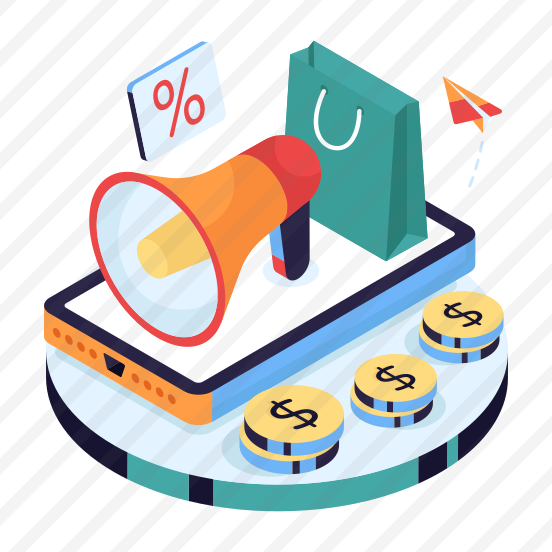 Online Shopping Marketing, Shopping Publicity, Shopping Campaign, Shopping Announcement,icons preview