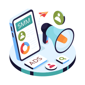 Social Media Marketing, Smm, Publicity, Campaign, Announcement,icons icon