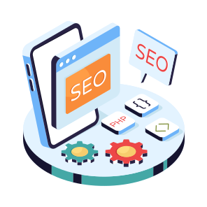 Seo Website, Search Engine Optimization, Optimizational Research, Online Marketing, Digital Marketing icon