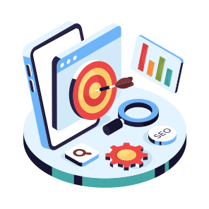 Target Website, Online Target, Online Aim, Online Goal, Online Objective, icon