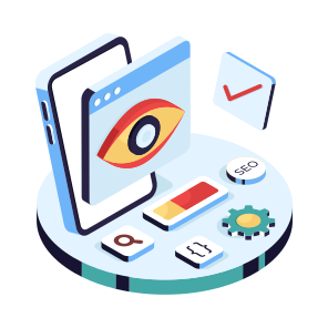 Web Monitoring, Web Inspection, Web Visualization, Web View, Monitoring Website icon