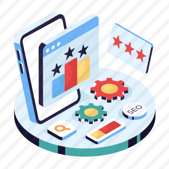 Web Ratings, Web Ranking, Web Reviews, Comment, Feedback,icons preview