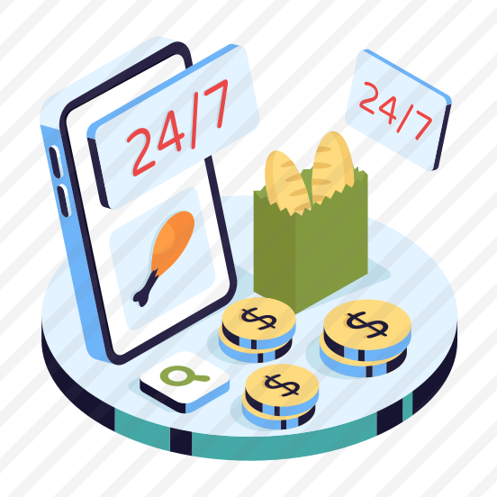 Hr Food Service, Mobile Food, Food App, Online Food, Order Drumstick preview
