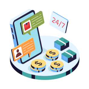 Logistic Chat, Communication, Conversation, Discussion, Negotiation icon