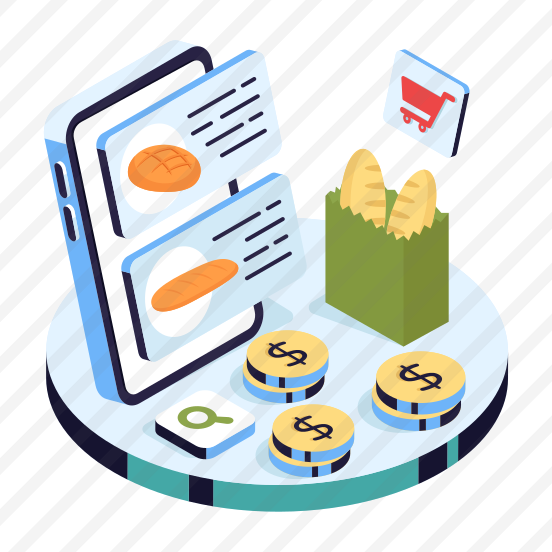 Mobile Food Order, Buy Grocery Online, Food Order App, Food Order Application, Smartphone App preview