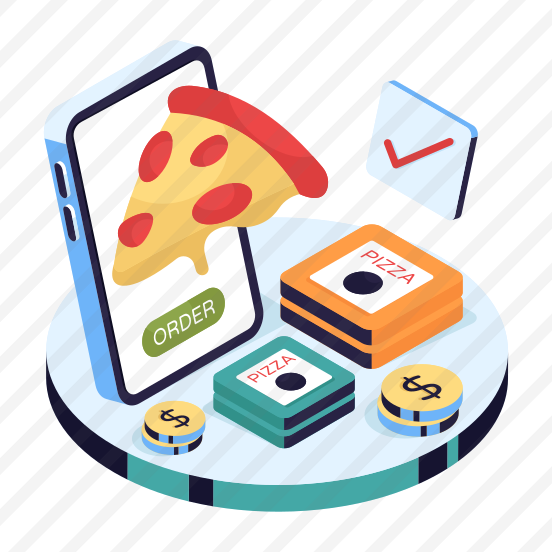 Mobile Food Order, Mobile Pizza Order, Food Order App, Food Order Application, Smartphone App preview