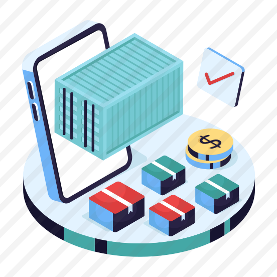 Online Container, Freight, Cargo, Canister, Shipment preview