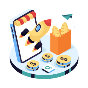 Rocket Food Delivery, Food Parcel, Food Package, Online Food Order, Food App icon